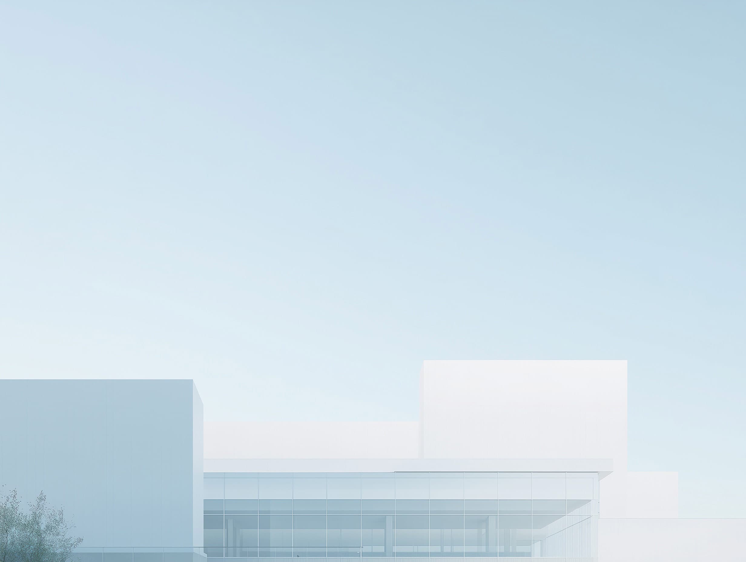 Architect reviewing AI-generated pre-check report